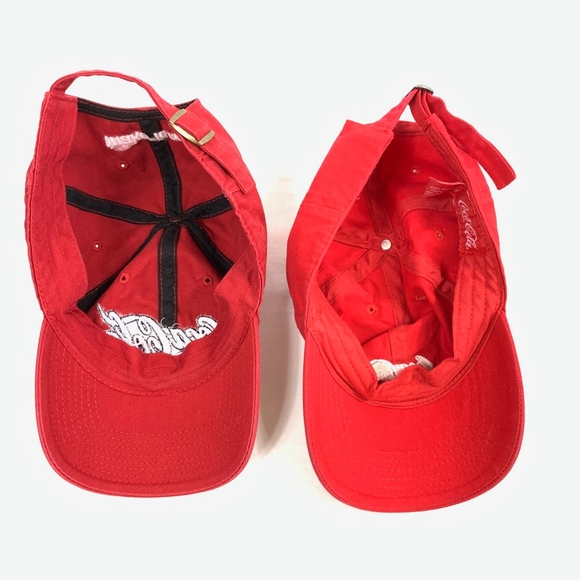 LOT OF 2 - Coca-Cola by Coca-Cola/47 Baseball Hat - Picture 6 of 6
